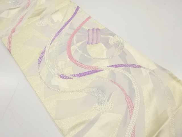 JAPANESE FUKURO OBI / WOVEN NOSHI PATTERN